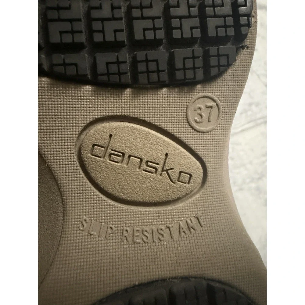 Dansko sneakers women's size EU 37 beige brown purple